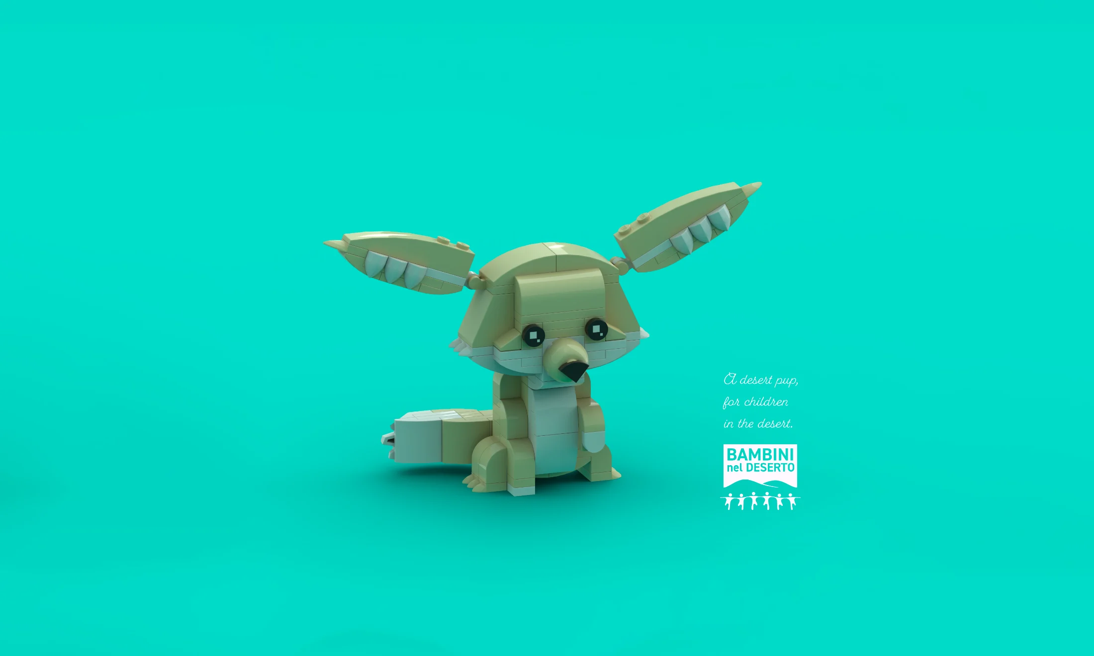 Fennec × Bambini nel Deserto MOC by Diego Fontana